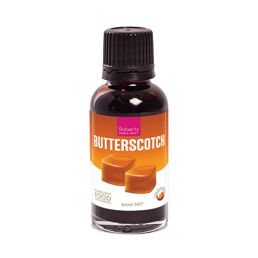 Roberts Butterscotch Flavoured Food Colouring 30ml