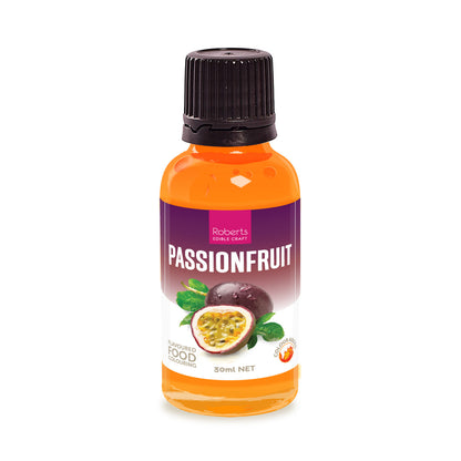 Roberts Passionfruit Flavoured Food Colouring 30ml