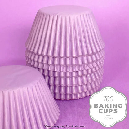 CAKE CRAFT | 700 BAKING CUP | LILAC PURPLE | 200 PACK