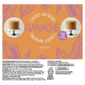 Caramel Ganache | Cakers Masking Cake Craft | 750 g