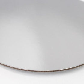 Cardboard Cake Board Perforated Round Silver 10" (10pc)