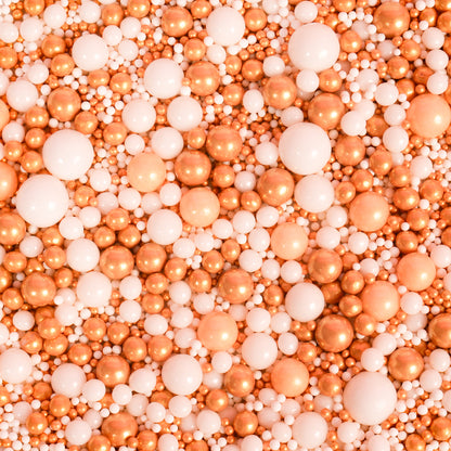 SPRINKS 32 Cake Ball Toppers - CHAMPAGNE GOLD