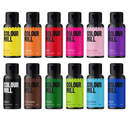 Colour Mill Aqua Based Colouring 20ml Kickstarter Set 12pcs