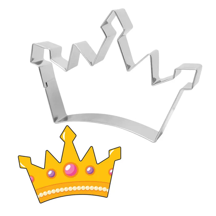 Crown Princess Queen Royal | Stainless Steel Cookie Cutter