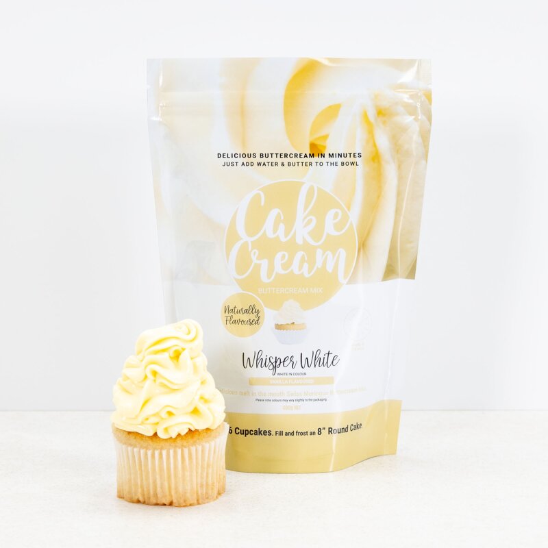 Cake Cream Buttercream - Whisper White - Vanilla Flavour (400g)
