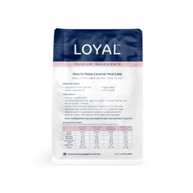 Loyal Cake Mix Caramel Mud (1kg)