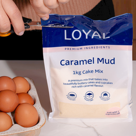 Loyal Cake Mix Caramel Mud (1kg)