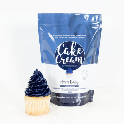 Cake Cream Buttercream - Navy Baby - Vanilla Flavour (400g)