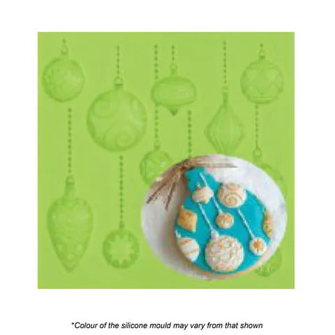 Christmas Baubles Silicone Mould