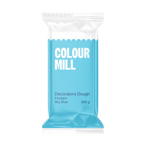 Colour Mill Decorators Dough Fondant 250g - Sky Blue