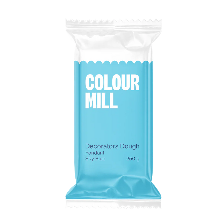 Colour Mill Decorators Dough Fondant 250g - Sky Blue