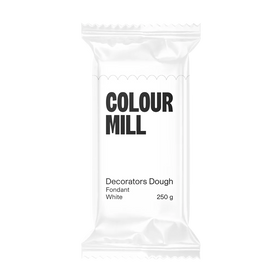 Colour Mill Decorators Dough Fondant 250g - White