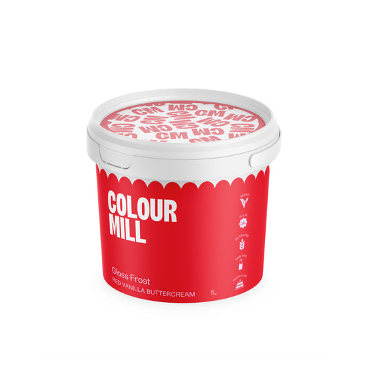Colour Mill 'Gloss Frost' Buttercream Red (1L)