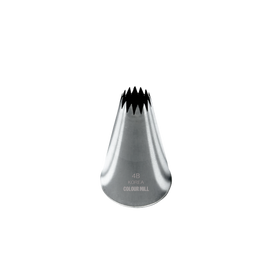 Colour Mill Piping Tip No. 4B Open Star Medium