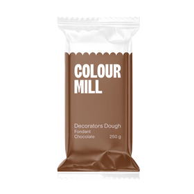 Colour Mill Decorators Dough Fondant 250g - Chocolate