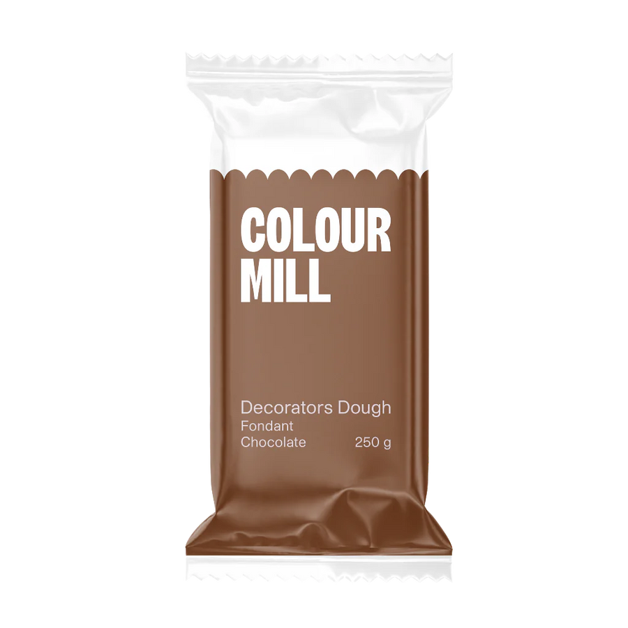 Colour Mill Decorators Dough Fondant 250g - Chocolate