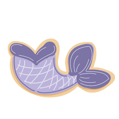 Coo Kie MERMAID TAIL Cookie Cutter