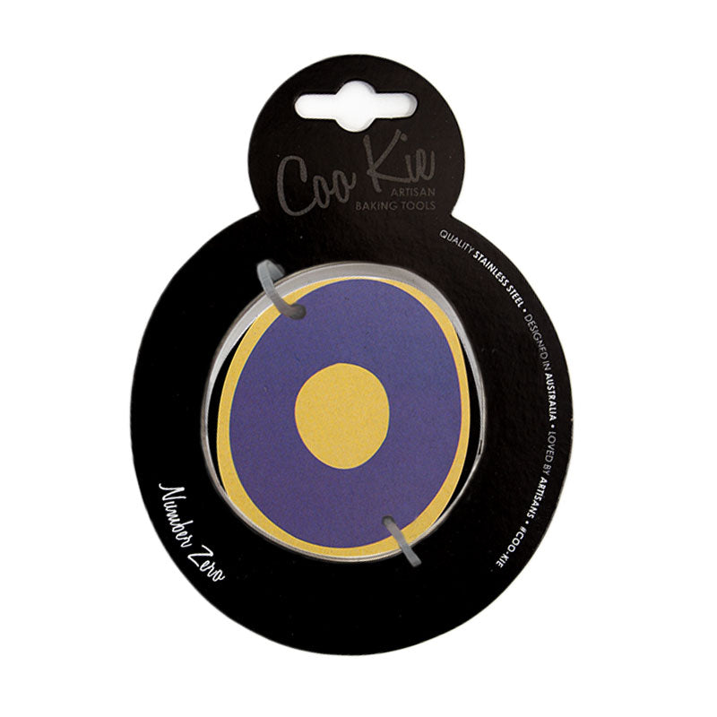 Coo Kie NUMBER 0 Cookie Cutter