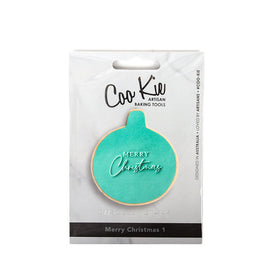 Cookie Embosser Stamp - MERRY CHRISTMAS 3
