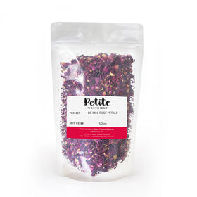 Dried Edible Flowers Miniature Rose Petals BULK 50g