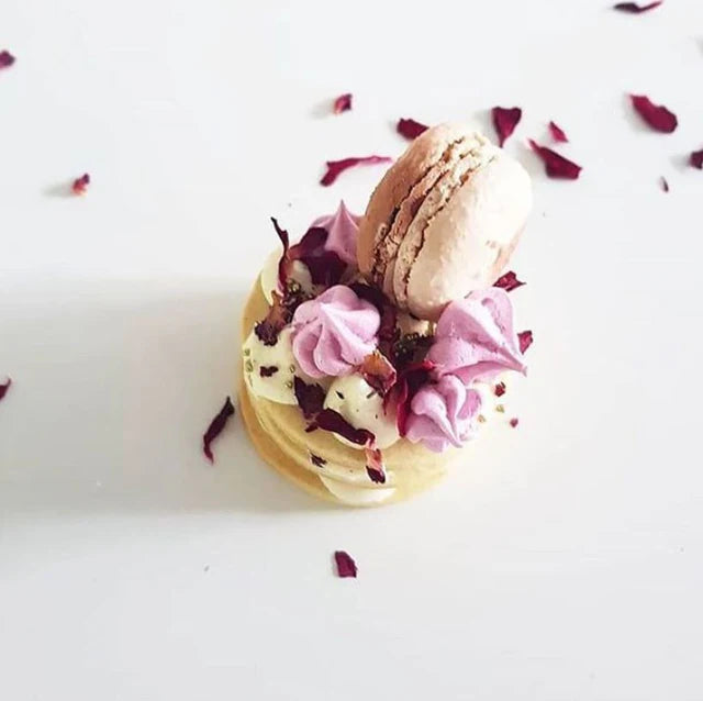 Dried Edible Flowers Miniature Rose Petals Jar