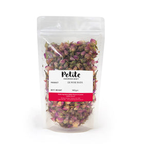 Dried Edible Flowers Rose Buds Jar