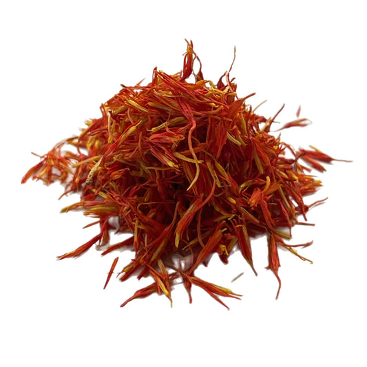 Dried Edible Flowers Safflower (Organic) Jar