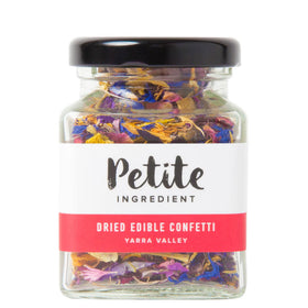 Dried Edible Flowers Confetti Jar