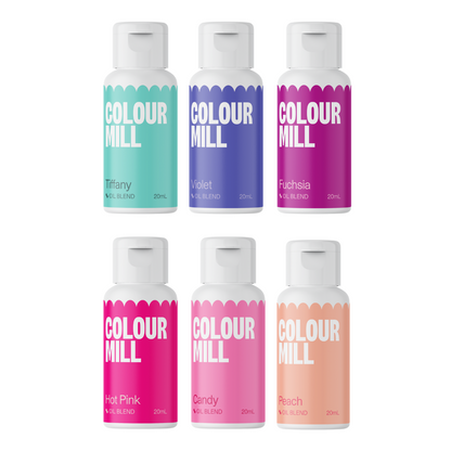 Colour Mill Oil Based Colouring FAIRYTALE (20ml 6 Pack)