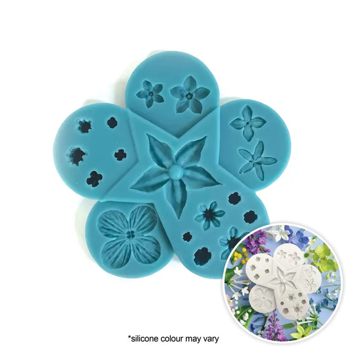 Filler Assorted Flowers Silicone Mould
