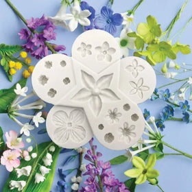 Filler Assorted Flowers Silicone Mould