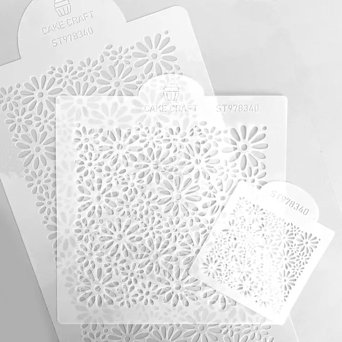 Flower Power Stencil | 3 piece