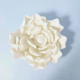 SINGLE GARDENIA WHITE | SUGAR FLOWER 1 PIECE