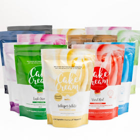 Cake Cream Buttercream - White White - Vanilla Flavour (400g)