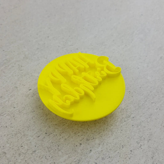 Happy Birthday Embosser 60mm