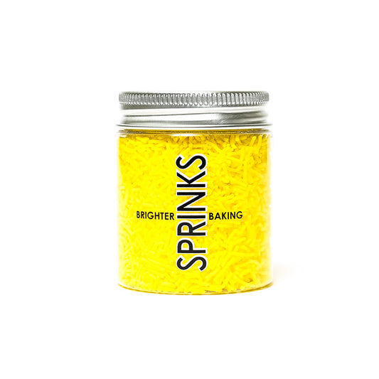 Jimmies 1mm YELLOW (60g) - by Sprinks