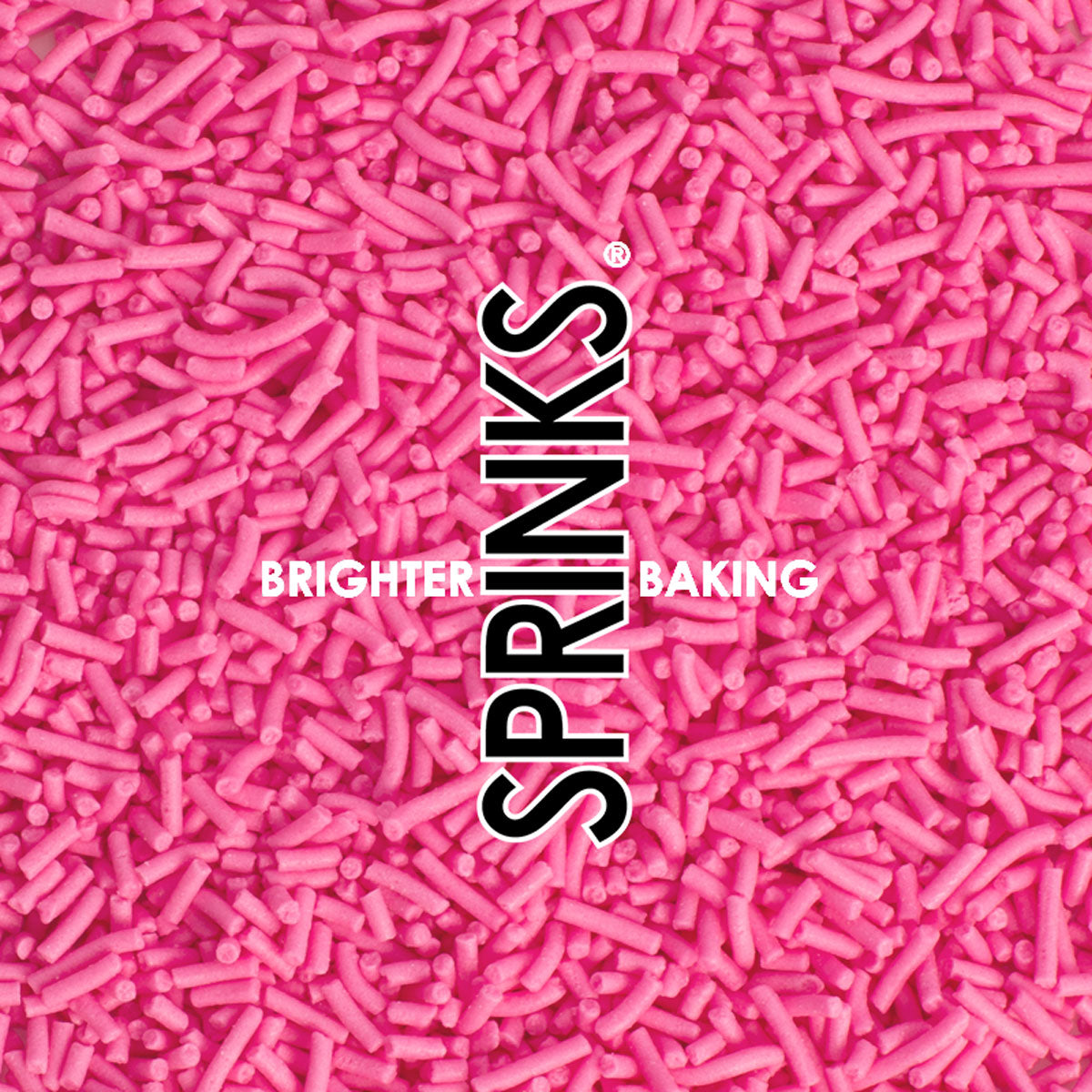 Jimmies 1mm PINK (50g) - by Sprinks
