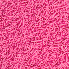 Jimmies 1mm PINK (50g) - by Sprinks