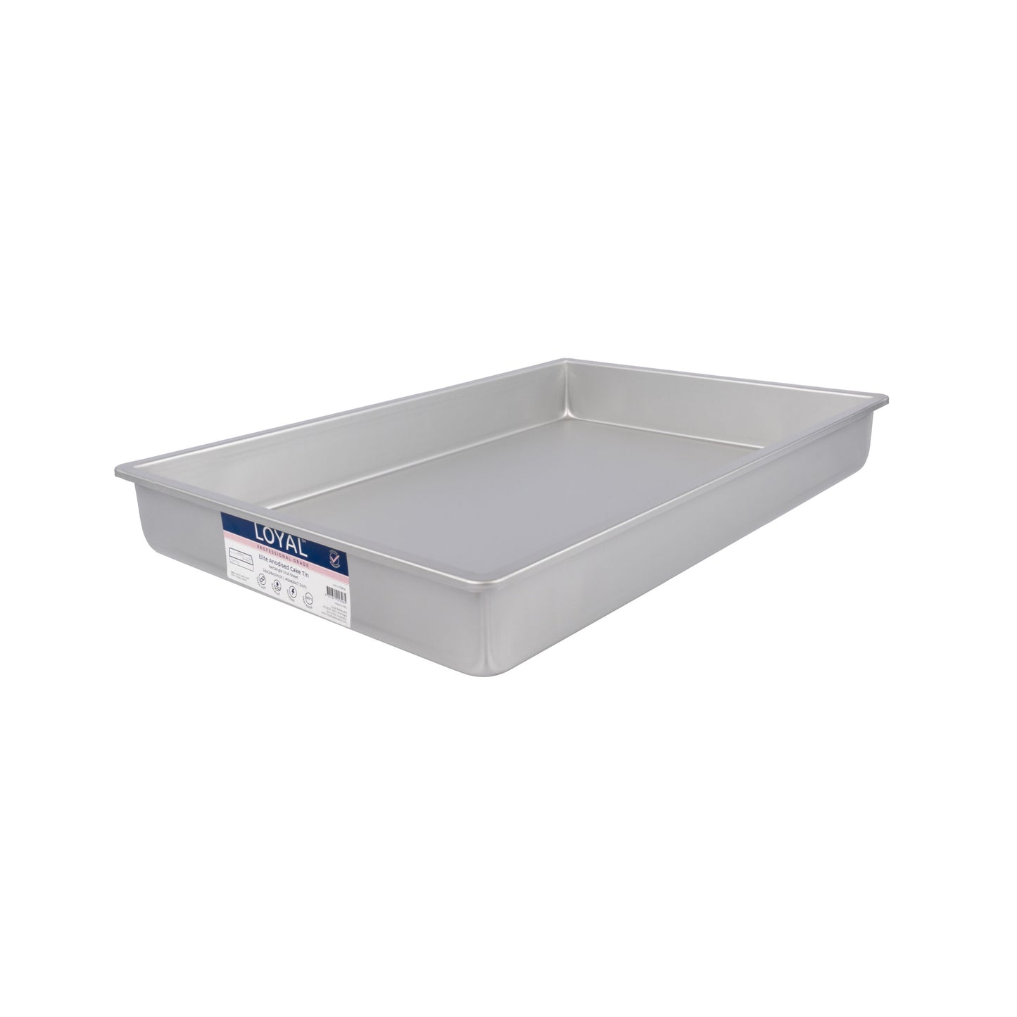 LOYAL Elite Anodised Cake Tin Full Slab (16x24x3 inch / 40x61x7.5cm)