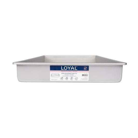 LOYAL Elite Anodised Cake Tin Full Slab (16x24x3 inch / 40x61x7.5cm)