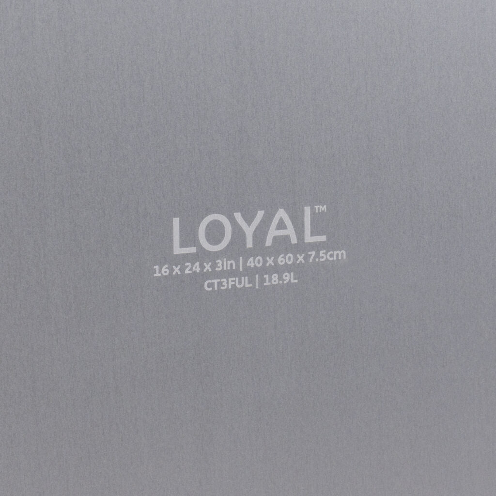 LOYAL Elite Anodised Cake Tin Full Slab (16x24x3 inch / 40x61x7.5cm)