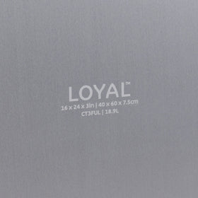 LOYAL Elite Anodised Cake Tin Full Slab (16x24x3 inch / 40x61x7.5cm)