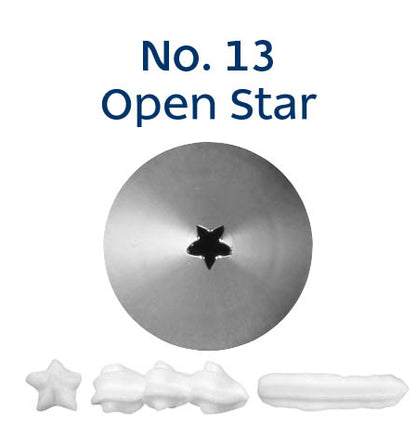 Loyal Standard Piping Tip Open Star 13