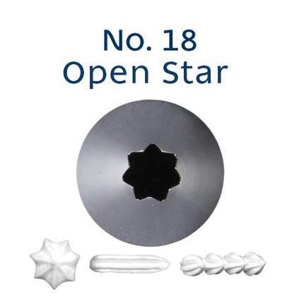 Loyal Standard Piping Tip Open Star 18