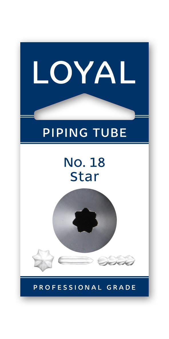 Loyal Standard Piping Tip Open Star 18