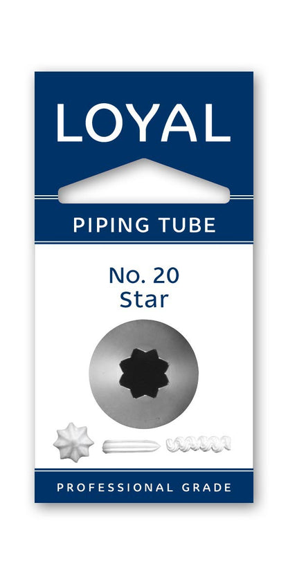 Loyal Standard Piping Tip Open Star 20