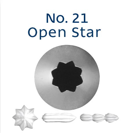 Loyal Standard Piping Tip Open Star 21