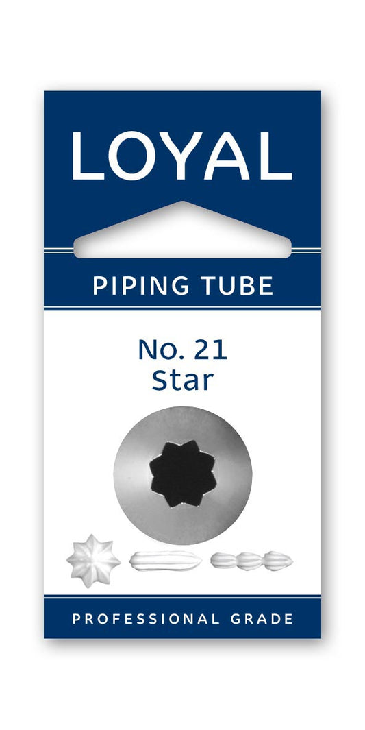 Loyal Standard Piping Tip Open Star 21