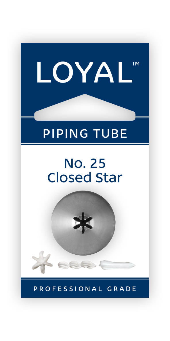 Loyal Standard Piping Tip Closed Star 25