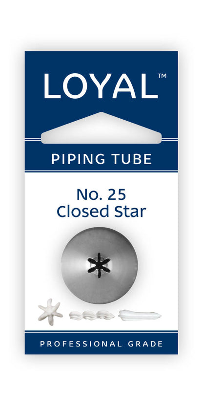 Loyal Standard Piping Tip Closed Star 25